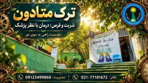 بازآفرینی هنری ورودی سبز راهی به سوی نور با عنوان ترک متادون و قاب چرخ‌دنده‌های برنجی